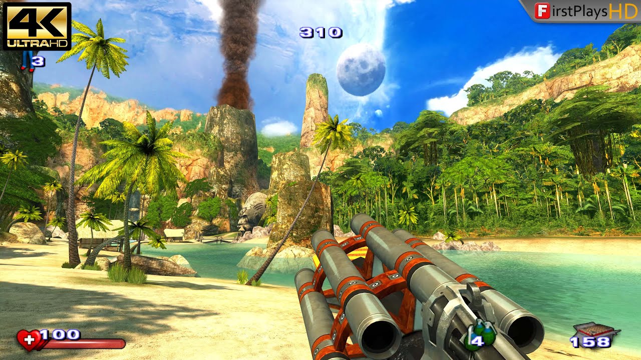 Serious Sam 2 (2005) - PC Gameplay 4k 2160p / Win 10