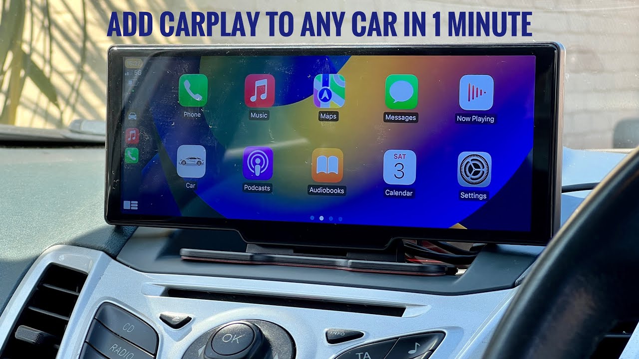 Легко добавьте CarPlay / Android Auto в любой автомобиль — видеорегистратор Seicane