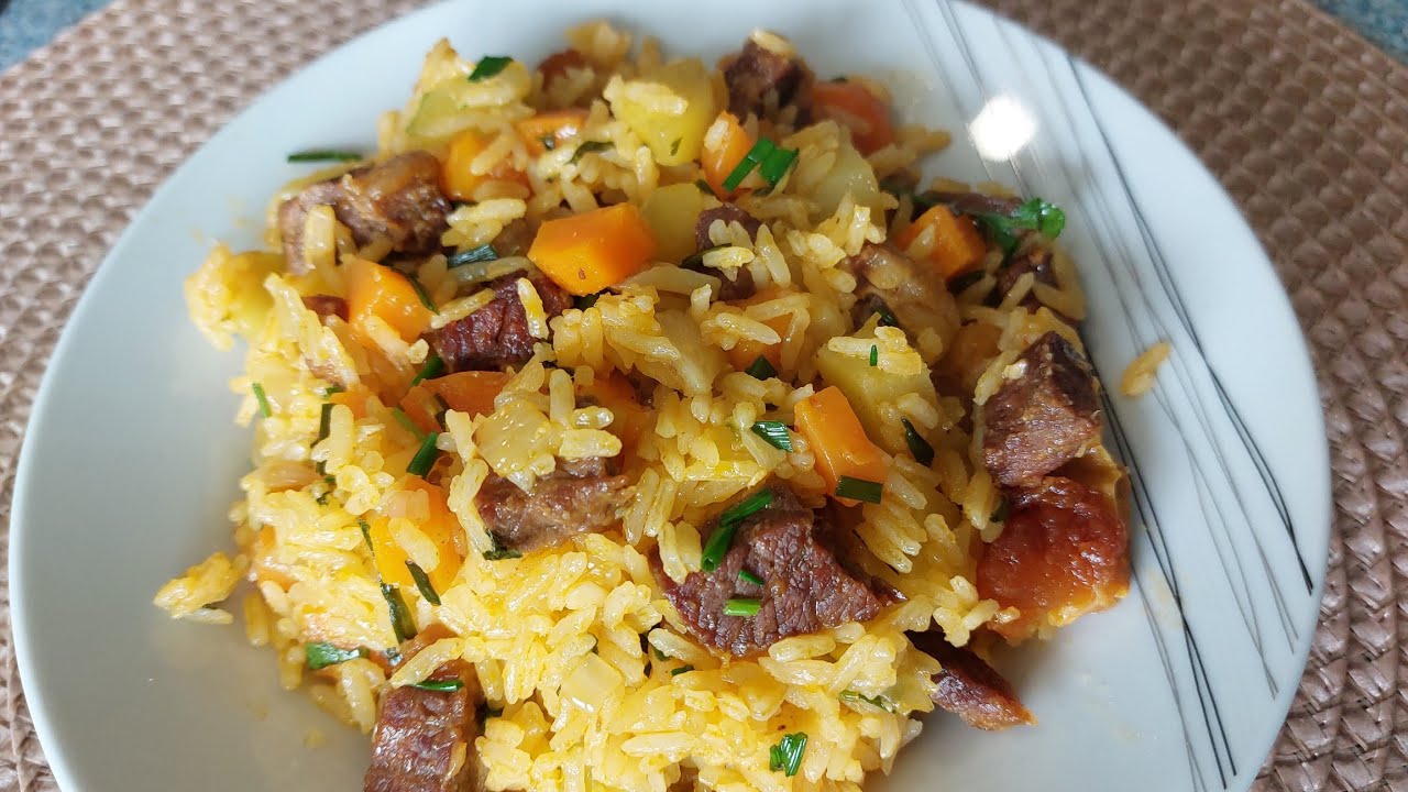 como fazer Arroz maria isabel | Arroz com charque