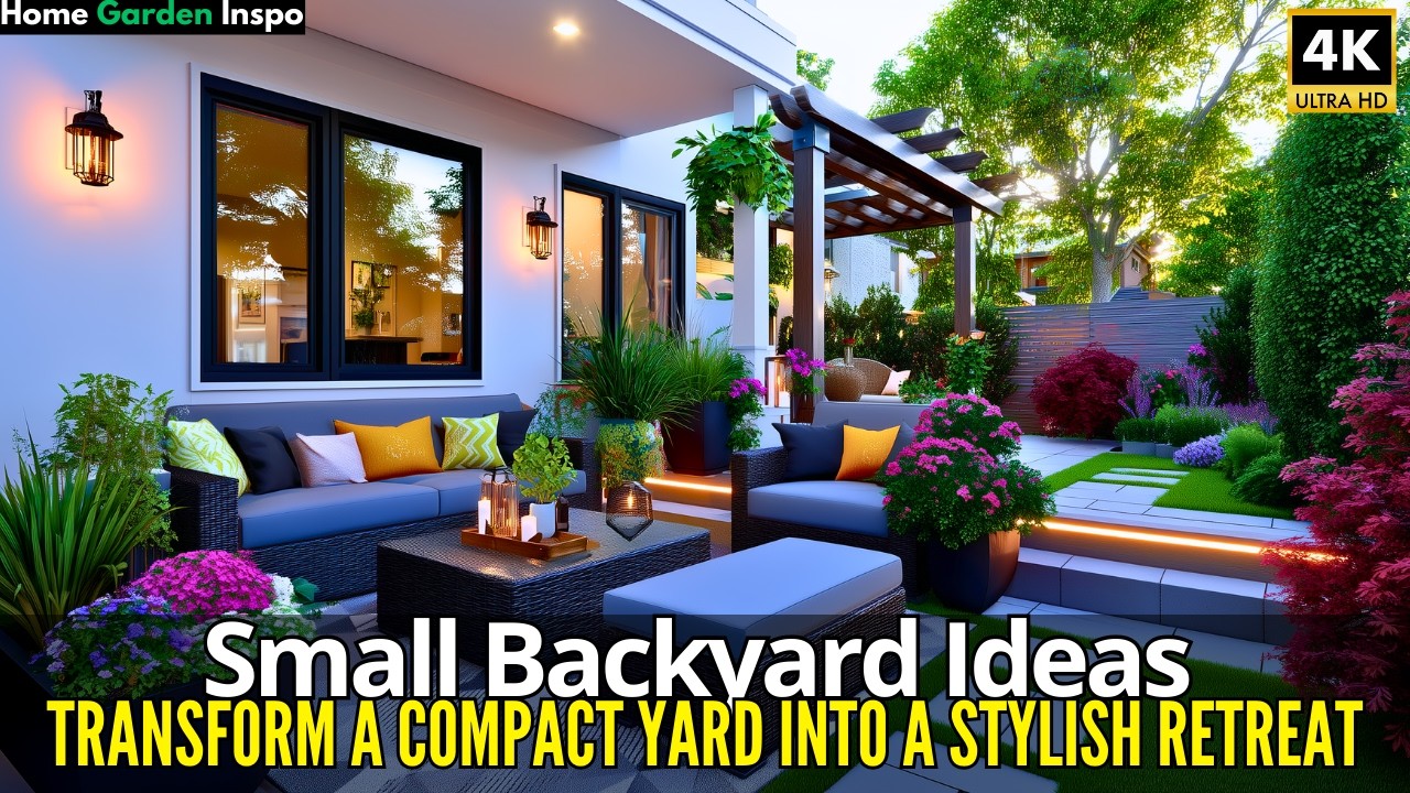 Small Backyard Ideas 2025: Transform a Compact Yard Into a Stylish Retreat