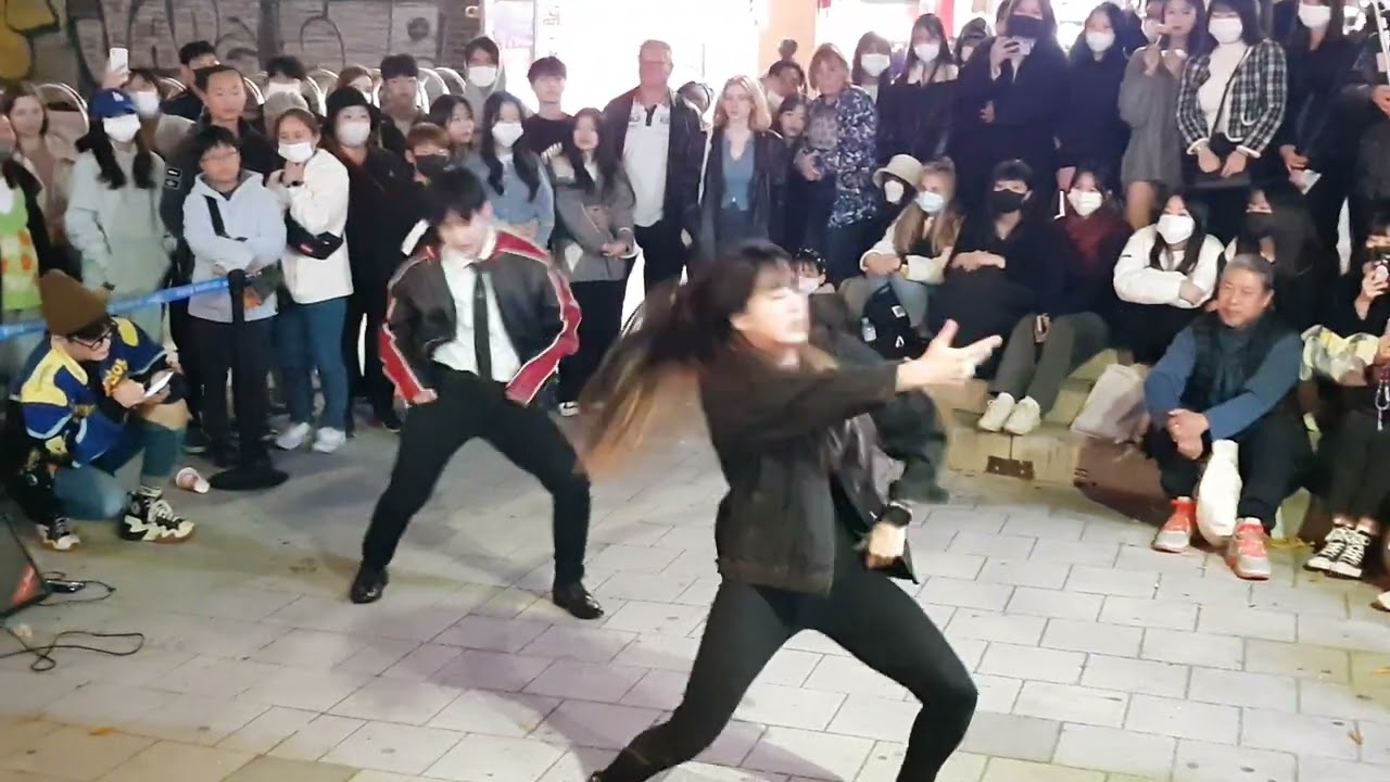 20221023 홍대 전 엠와이엠(MYM) 멤버 (Yu Kagawa 카가와 유-신화-효진) 버스킹 02 - 2 Baddies, faster _ NCT 127
