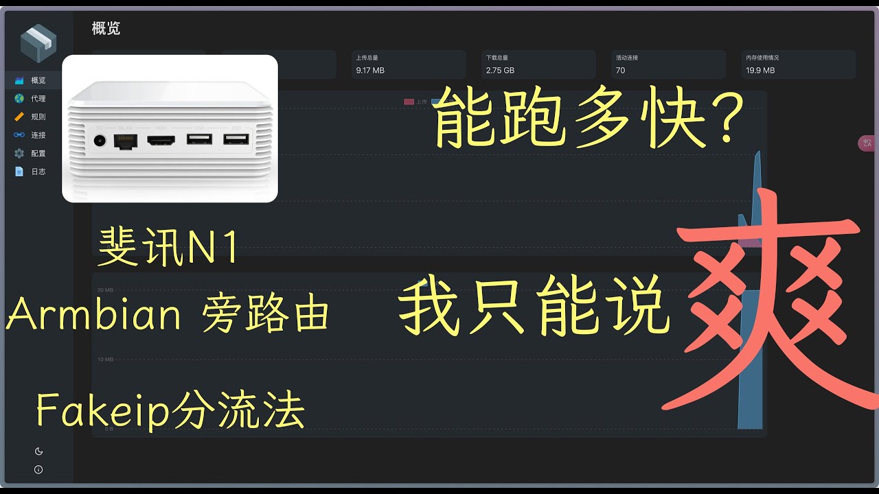 2024斐讯N1还能用的爽吗？N1运行Singbox搭配ROS/爱快分流！