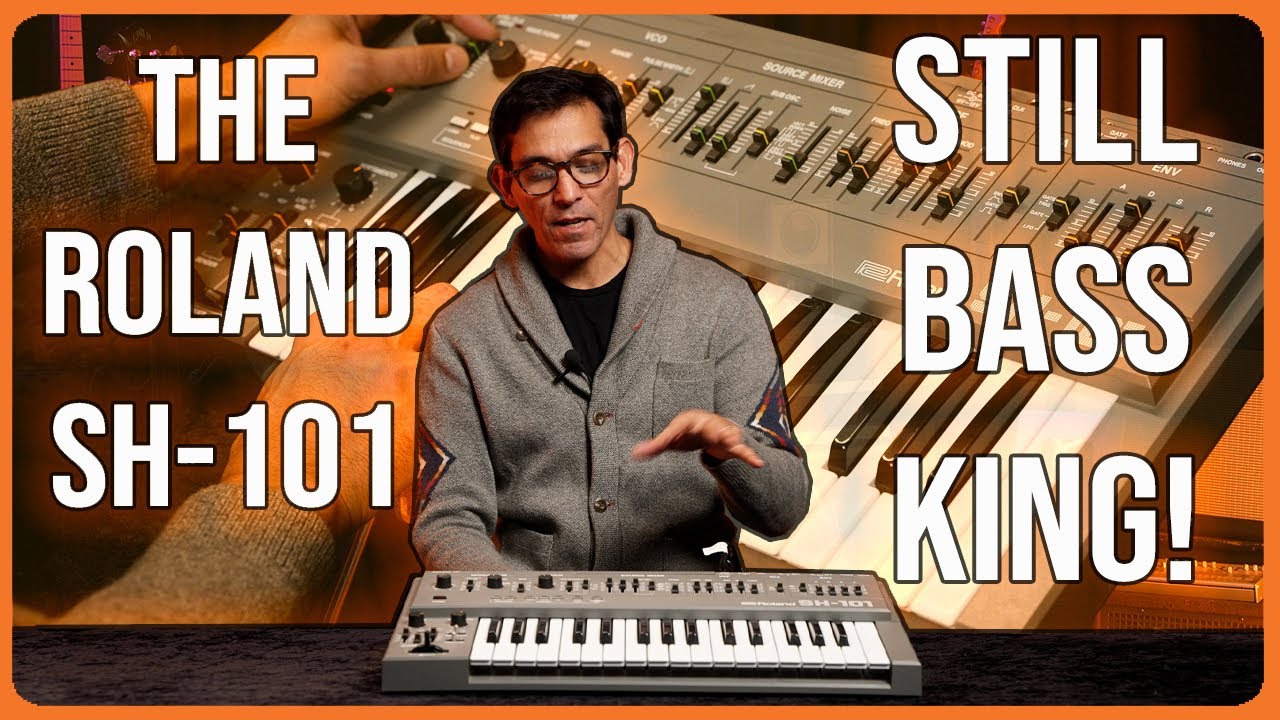 Маленький, но МОЩНЫЙ моно-синтезатор Roland SH101 | Обзор и демо