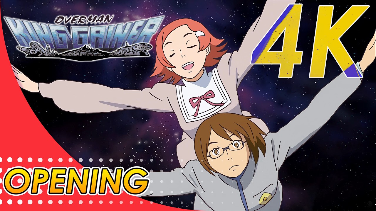 Overman King Gainer Opening | Creditless | 4K 60FPS Remastered