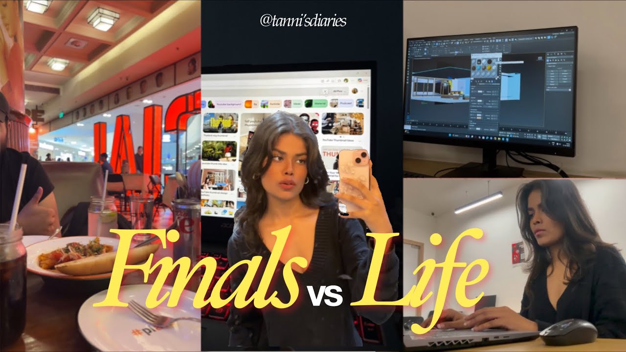 FINALS WEEK VLOG ✮⋆˙| Productive + Fun Uni Vlog