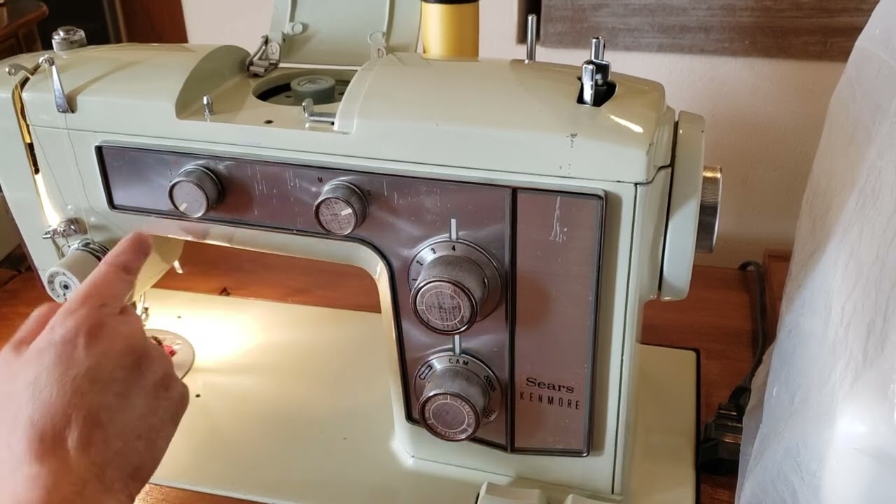kenmore 1802, como usar los discos o cams