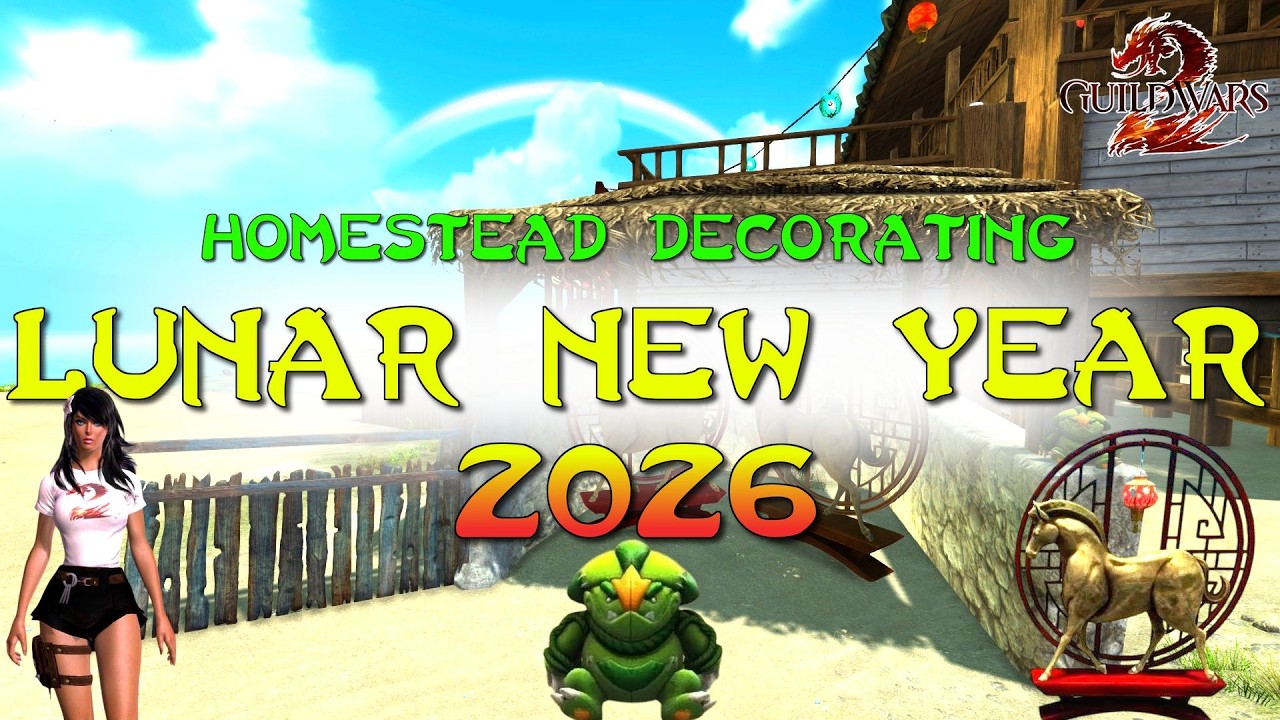 Guild Wars 2 | Lunar New Year | 2026 Decorations