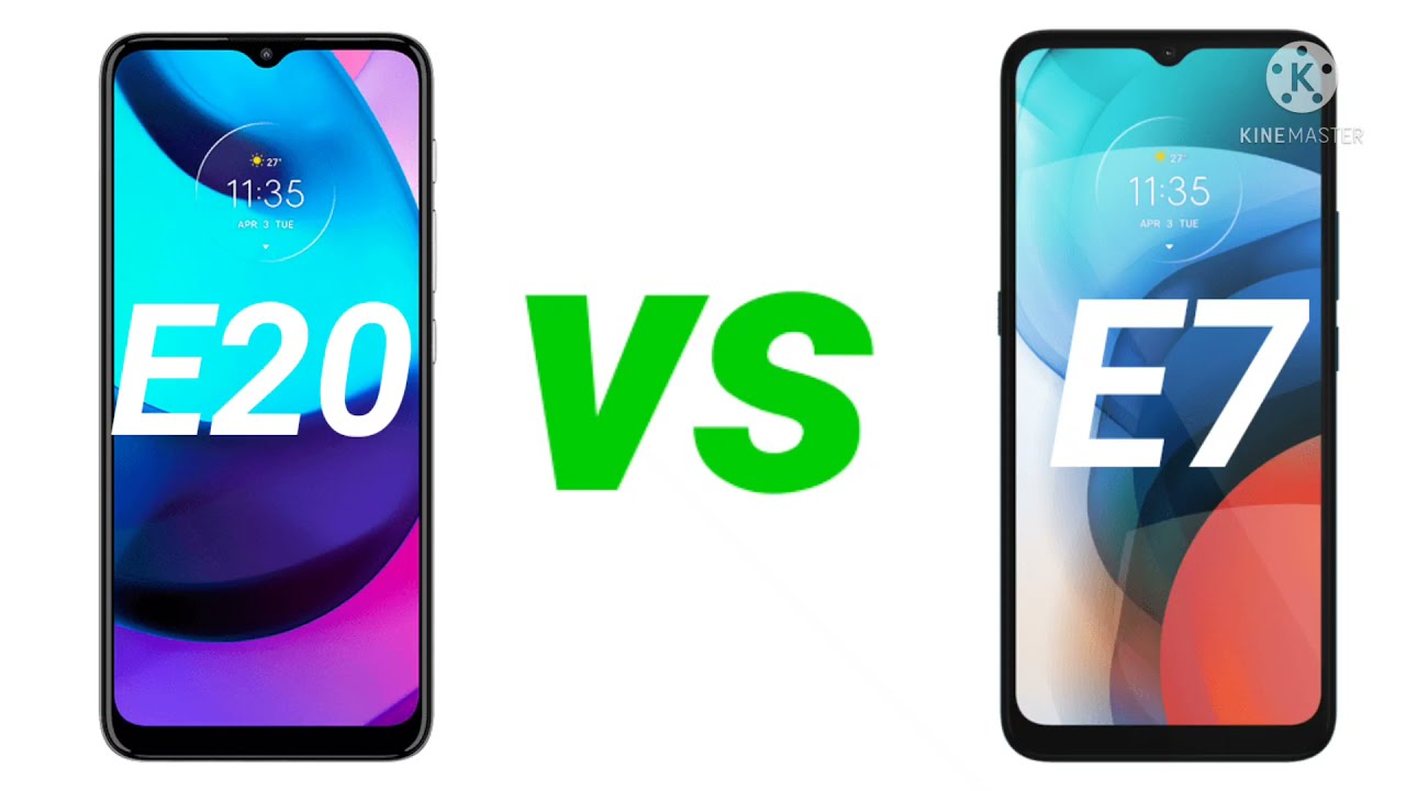 MOTO E20 VS MOTO E7 COMPARATIVA ⬅️