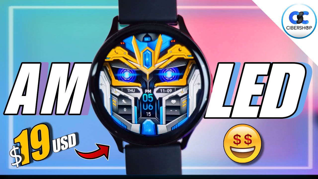 😜 UNA LOCURA POR SU PRECIO!!!!...🚀 El Smartwatch BARATO de AliExpress con AMOLED