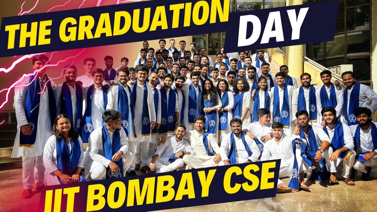 The Graduation Day🧑‍🎓  of IIT Bombay CSE | Commencement Ceremony | Vlog | Memories Captured | Sayan