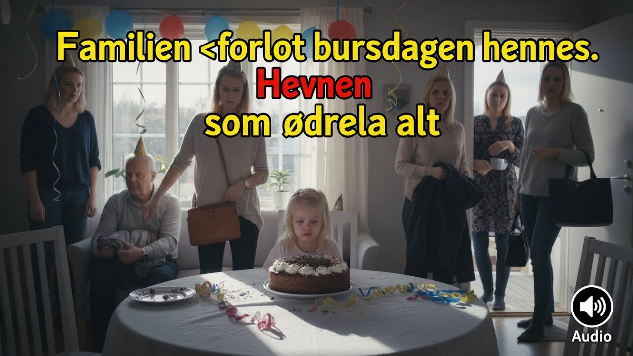 Familien reiste seg og forlot bursdagen – og mistet alt de trodde var sitt.