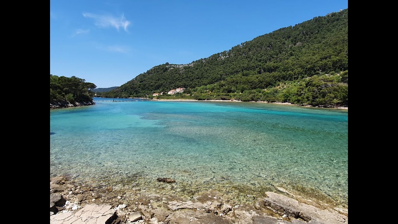Cycling around Mljet National Park Lakes (Croatia) [HD]