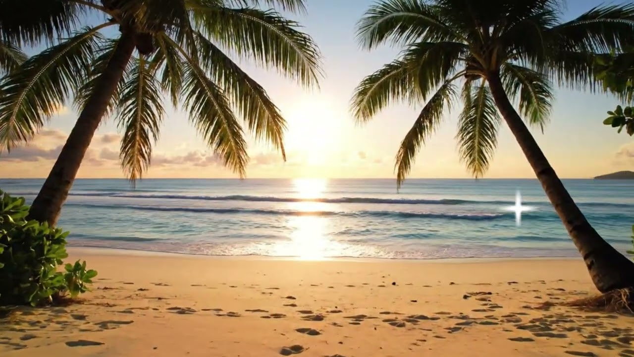 🌅🌴Morning Chillout Breeze – Tropical Calm House || Best Relaxing Music for Stress relief & anxiety