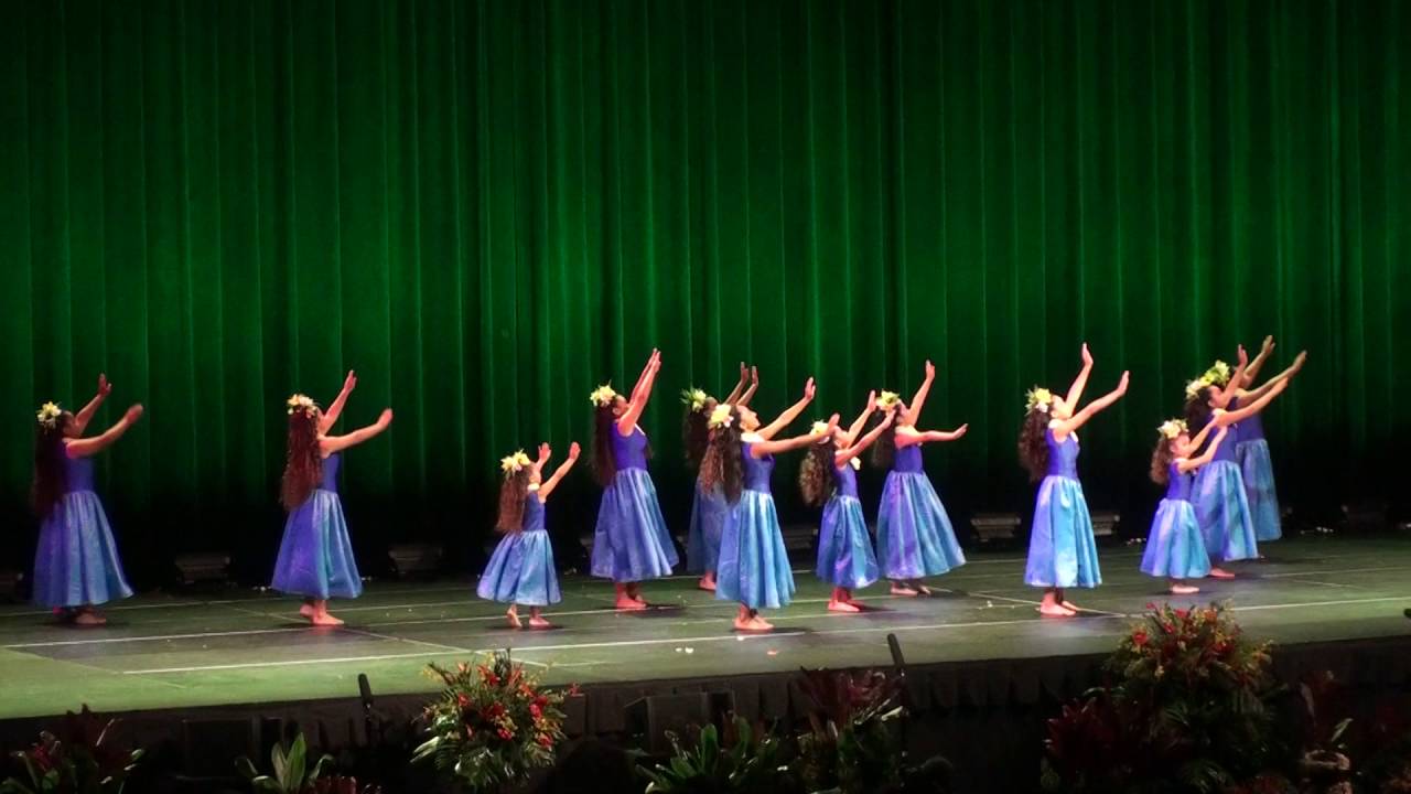 Keolalaulani Hālau 'Ōlapa O Laka ('Auana) 2016 Queen Lili'uokalani Keiki Hula Competition