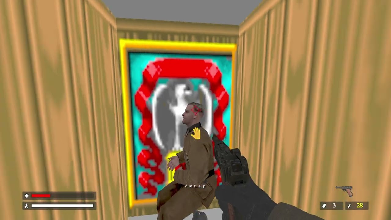 Return To Castle Wolfenstein RealRTCW v5 2   Addon Wolfenstein 3D   First Level FULL GAME Walkthroug