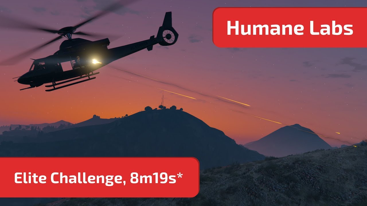 GTA Online - Humane Labs (Elite Challenge, 8m19s*)