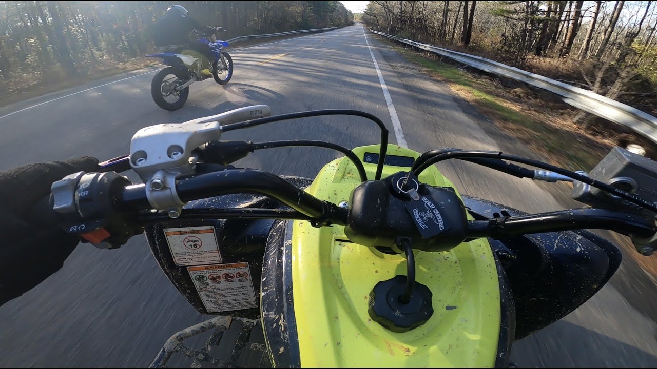 2020 raptor 700r SE outran by YZ450? Plus group trail ride!!!