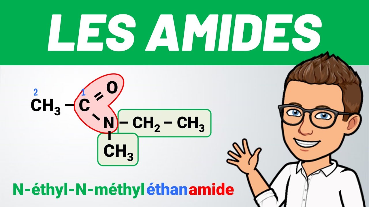 Nomenclature des AMIDES ✅ Chimie organique