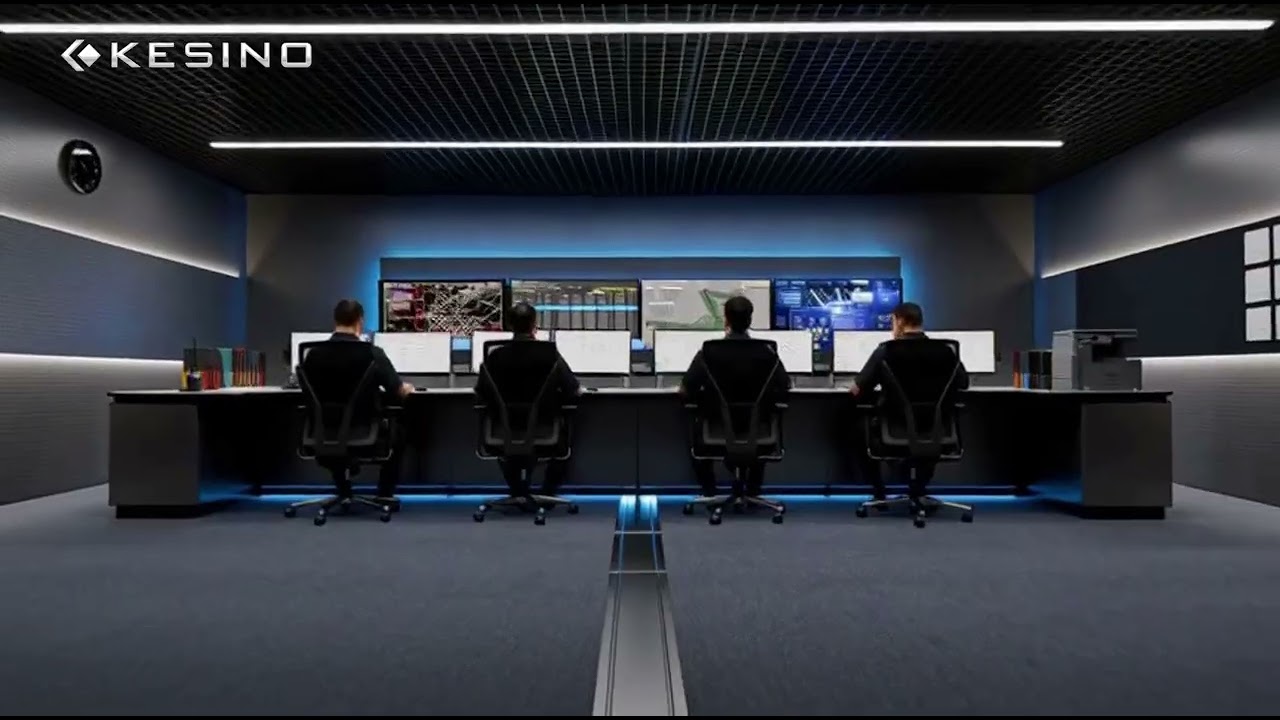 Small Command Center with Video Wall | Control Room Design
