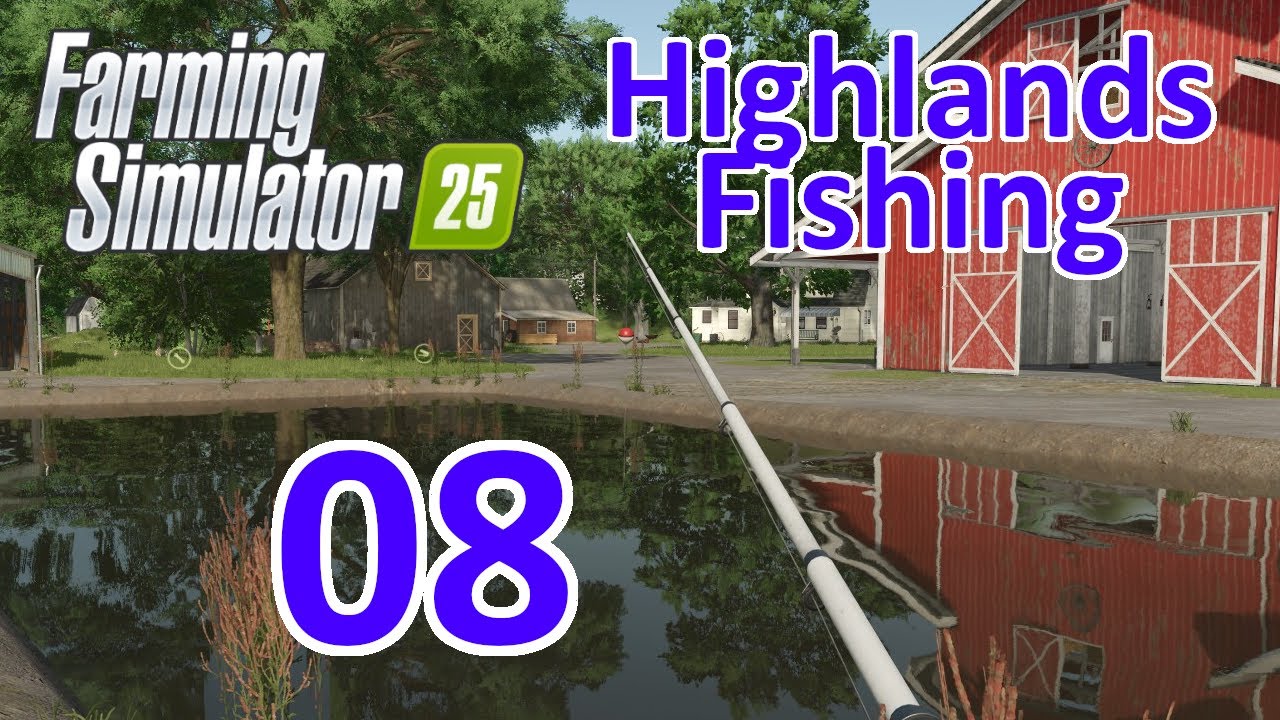 FS25: Рыбалка в горах | Эпизод 8 — Удобрение и лесное хозяйство