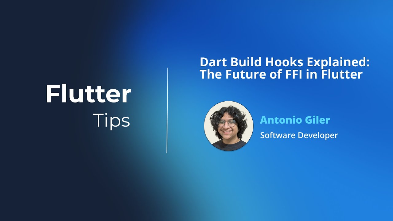 Flutter Tip #16 | Dart Build Hooks Explained: The Future of FFI in Flutter