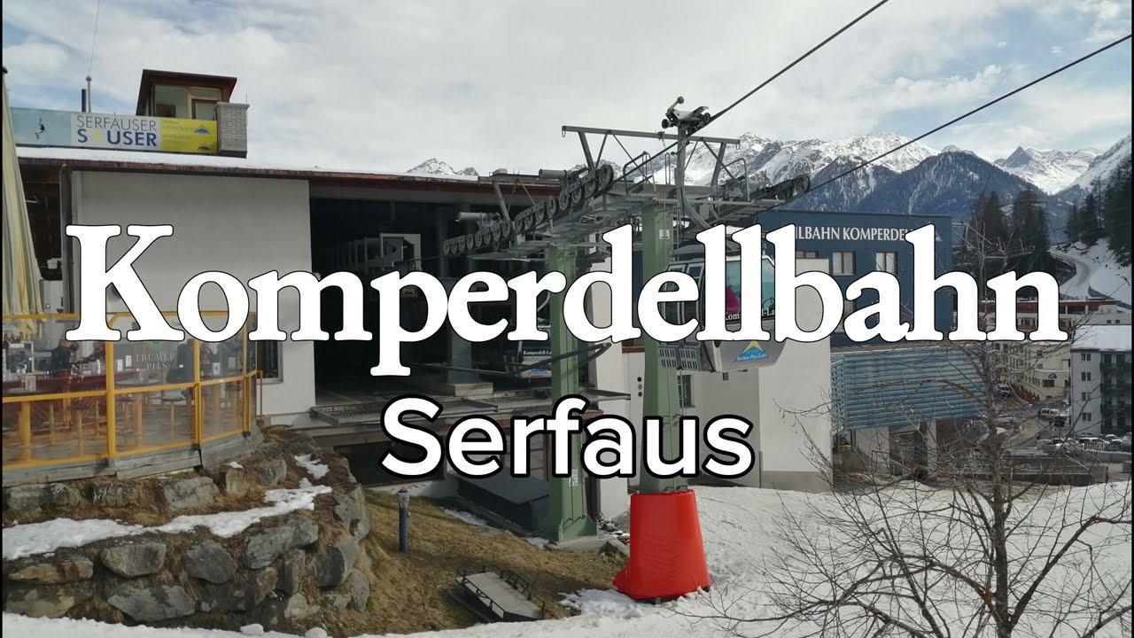 6EUB Komperdellbahn - Serfaus I Doppelmayr mit Hauch von Girak, Abschied ✝️(2023)