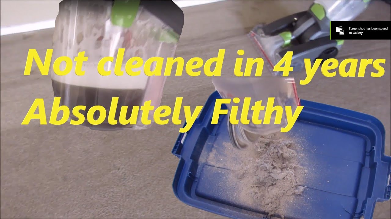 Cleaning TRASHED, apartment carpet, (4 years without cleaning)!