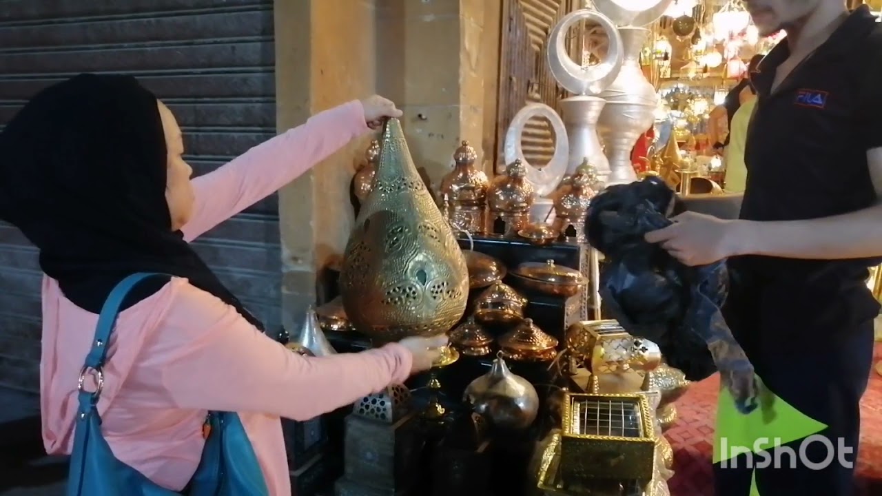 Night Walk at Khan el-Khalili -  خان الخليلي #souq #bazaar #historicCenter‎