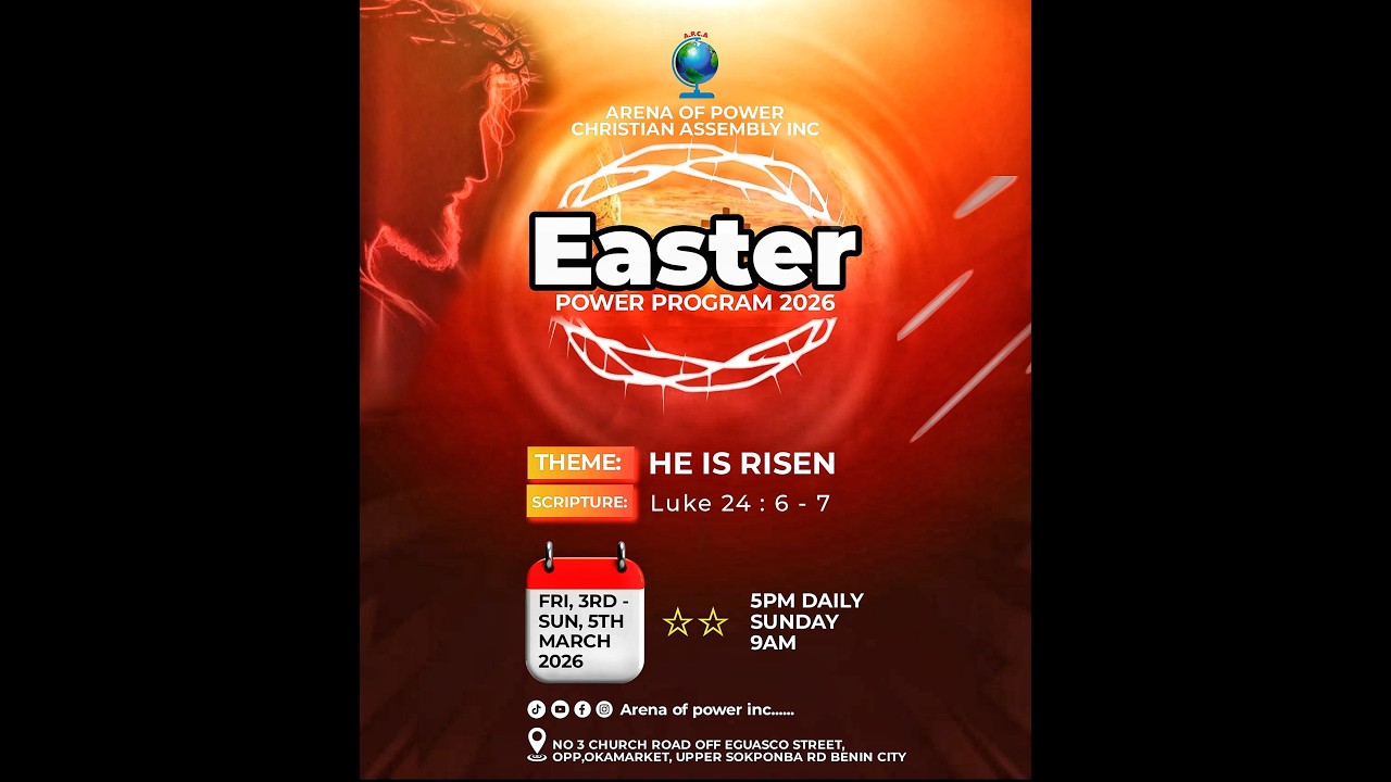 Easter Power Program  Day 1  || 3rd || Apr || 2026..