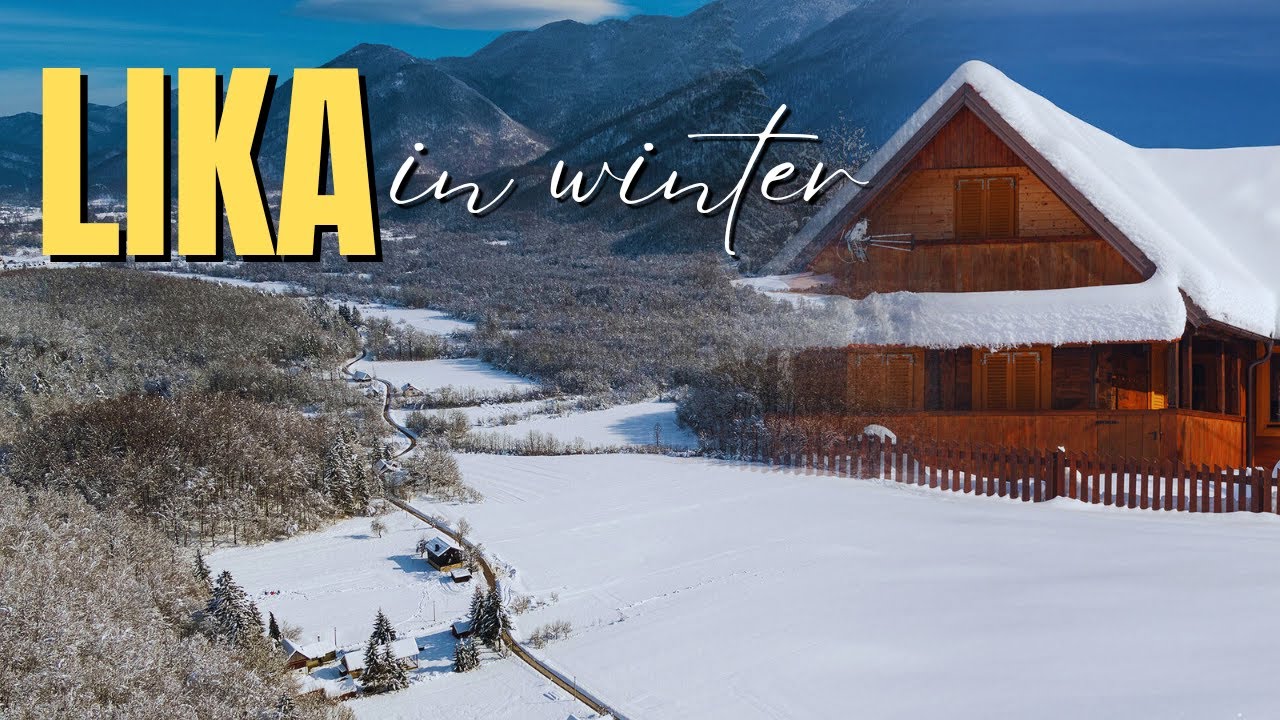 Winter in Lika, Croatia