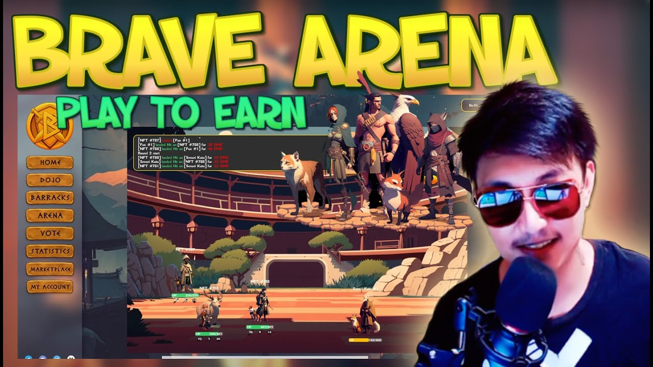 BRAVE ARENA - WOW ETH REWARD! HOW TO BETA TEST | NEW PLAY TO EARN GAMES 2023 (ENGLISH)
