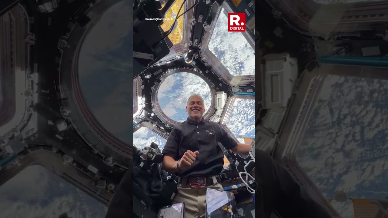 Indian-Origin NASA Astronaut Anil Menon Shares First Message From ISS