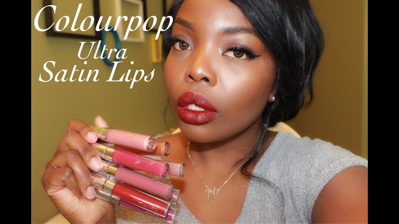 Colour Pop Ultra Satin Lips: Review & Swatches