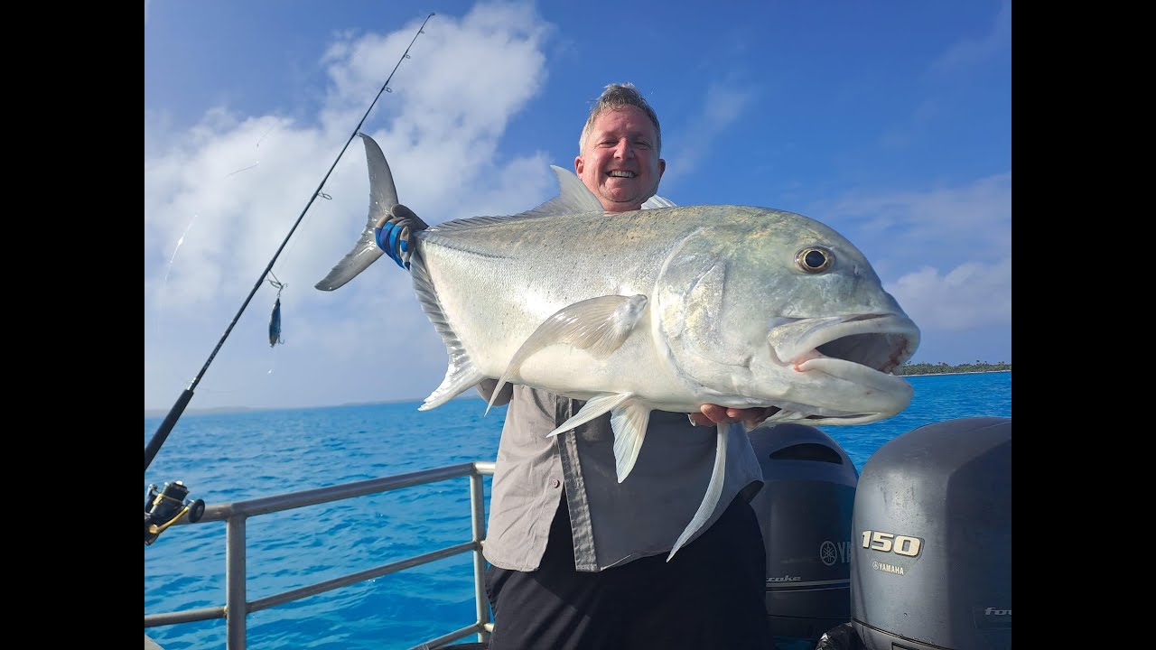 Fishing Aitutaki in the Cook Islands