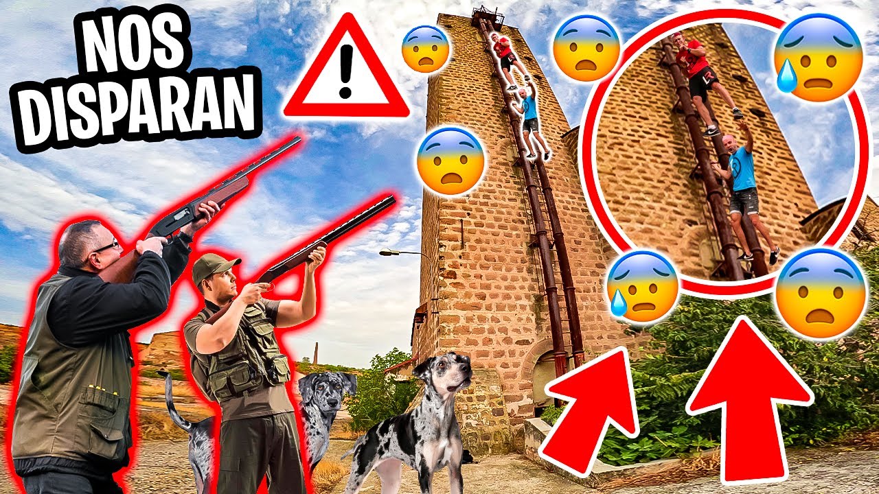 ESTOS CAZADORES DISPARARON y ESCAPAMOS haciendo PARKOUR...⚠️