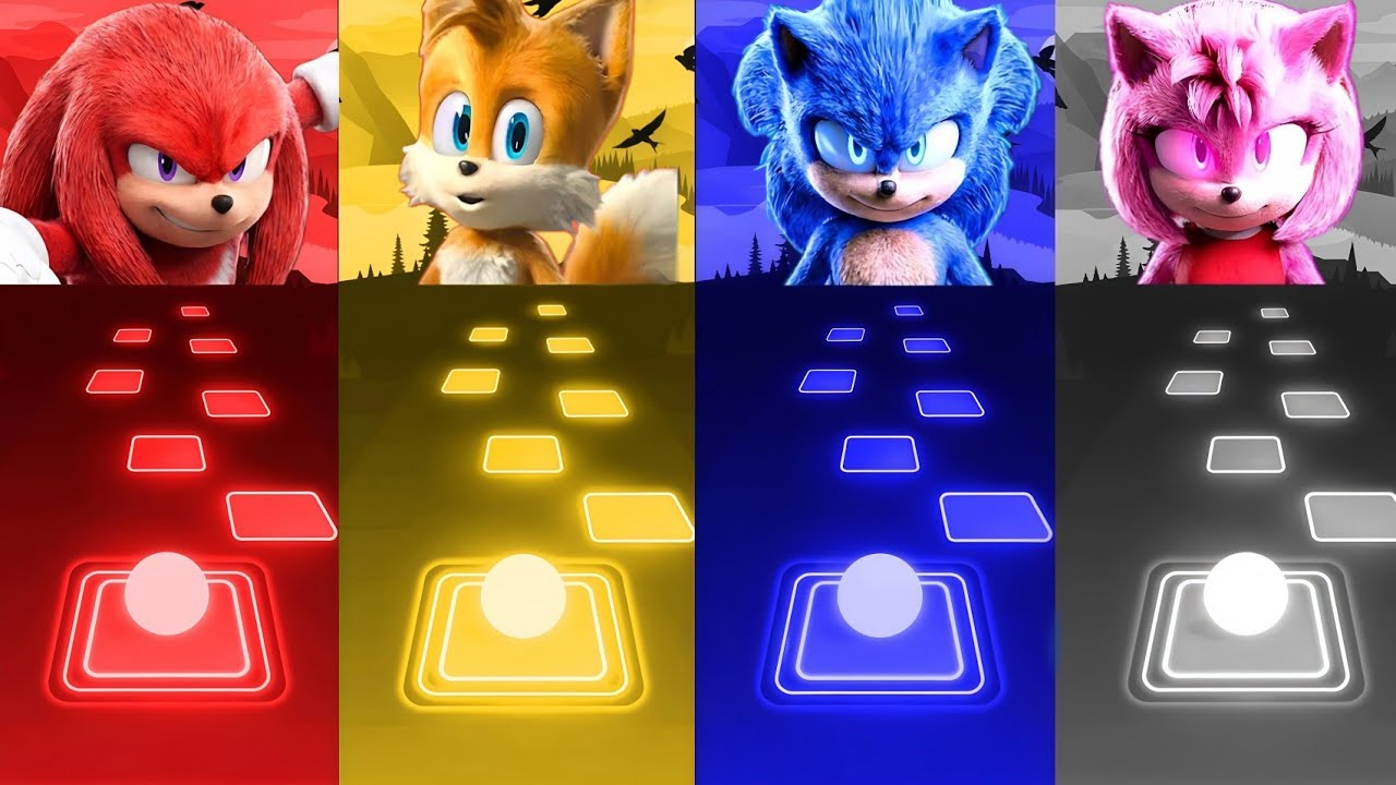 🔴 Sonic SUPER 😱 OTHER HEDGEHOG 3 Tiles Hop 🎯 Cedm rush 🟢 #63