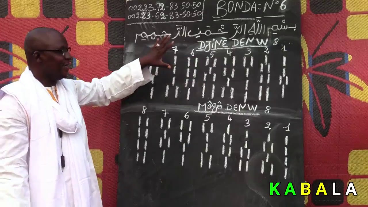 LEÇON N°6 INITIATION À LA SCIENCE TRADITIONNELLE AFRICAINE (TOURABOU) PAR LE PROFESSEUR OUSMANE.