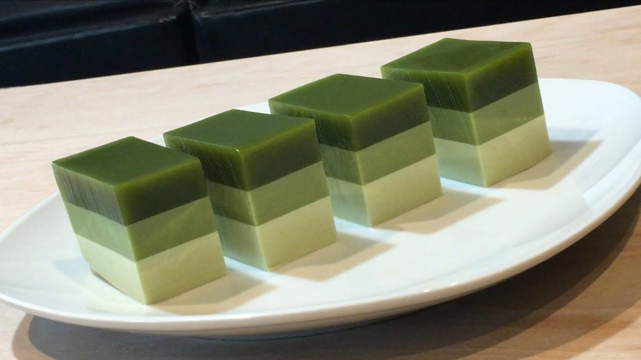 RAU CÂU TRÀ XANH, Cách Làm Ngon Và Đơn Giản | MATCHA JELLY