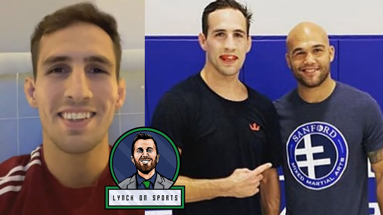 Rory MacDonald training with former opponent Robbie Lawler 👊