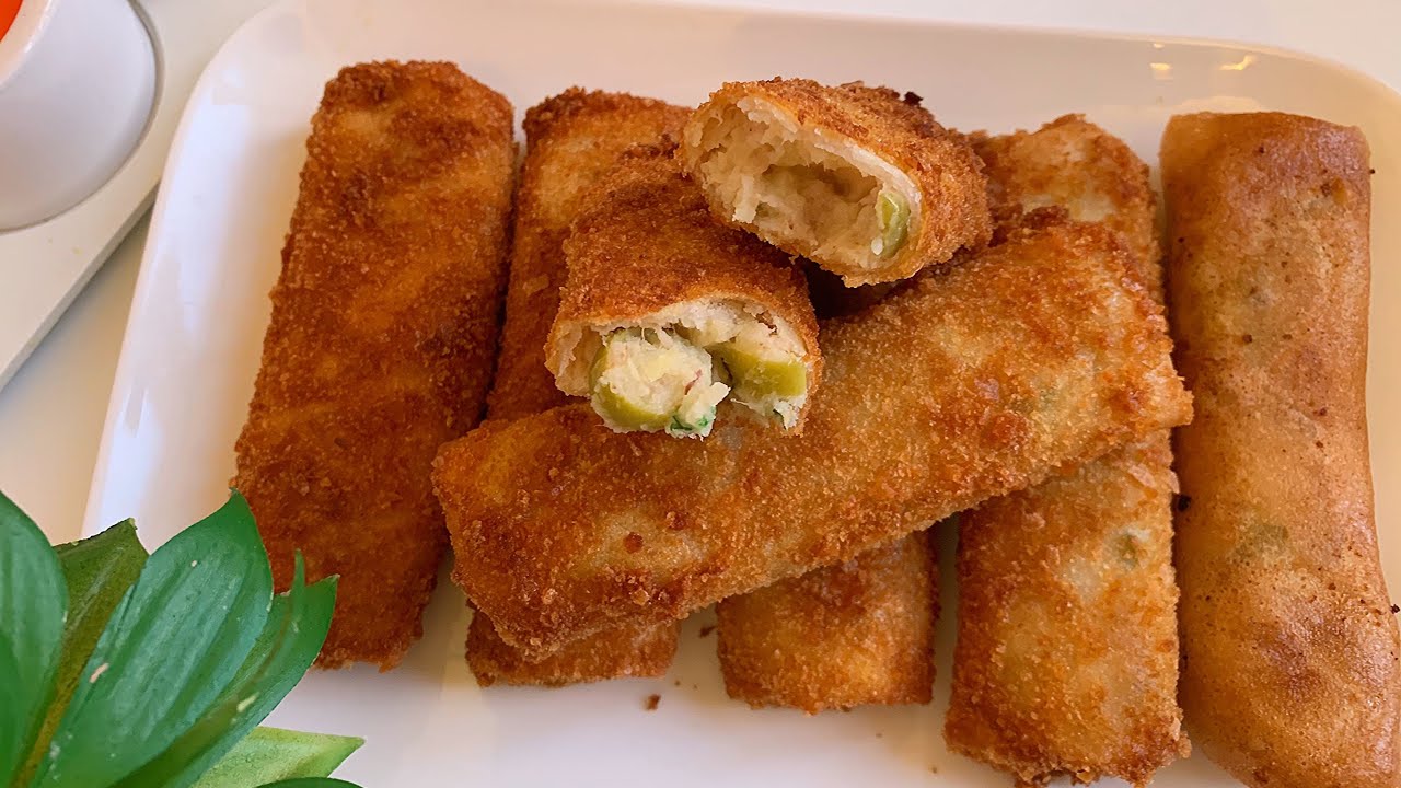 Bourek au thon/bourek pané بوراك بالتونة /بوراك باني