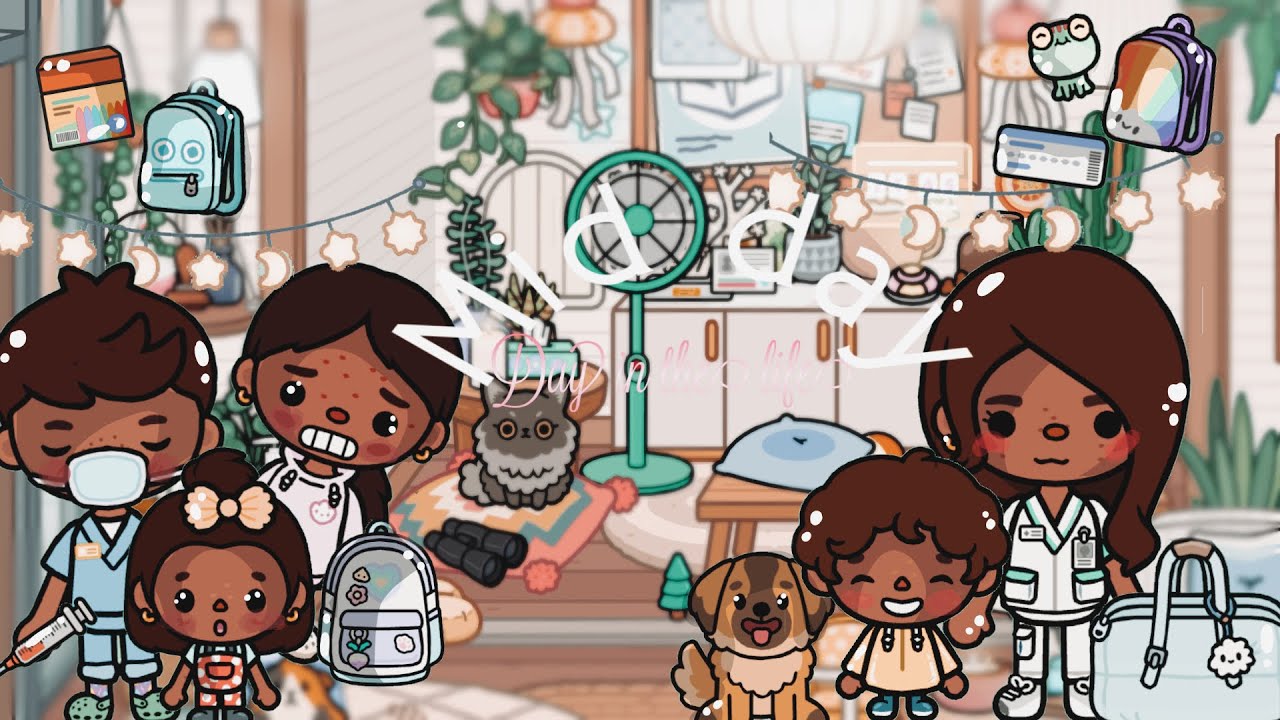 *RELAXING* Mid day-Day in the life  🩺🪼🖍️💐🌟 || *VOICED* 🎙️|| Toca Boca Life world 🫀🫧🌲💖