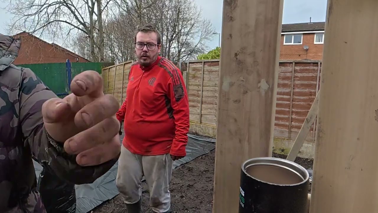 Finishing the first bit of my sisters garden from yesterday 21/2/26