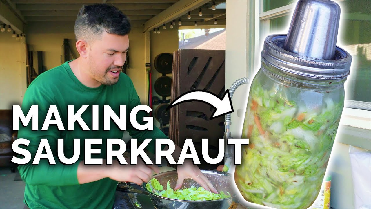 Making Kraut From The Garden!