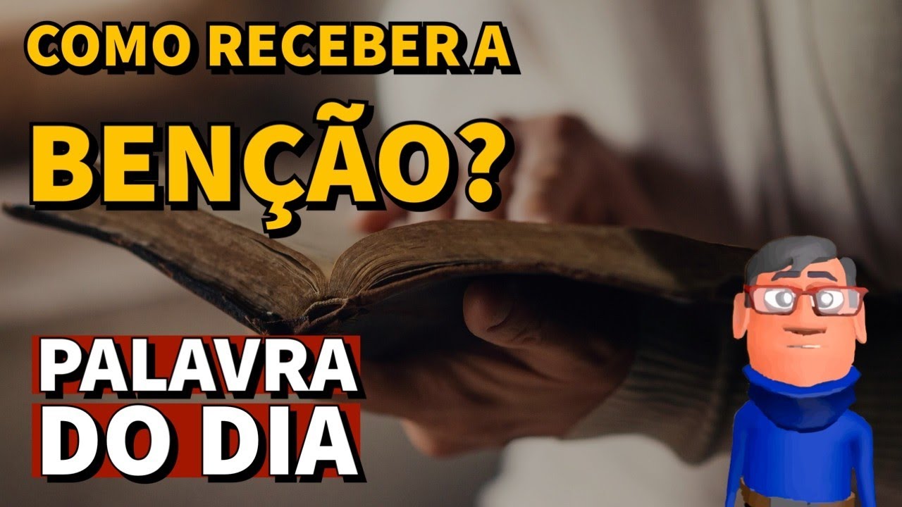 COMO SER ABENÇOADO (A) POR DEUS? - Minuto Com Deus || Edvaldo Oliveira