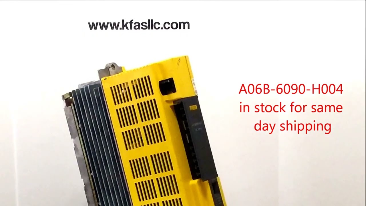 Why you should replace your obsolete A06B-6066-H004 with Alpha Servo A06B-6090-H004 from KFASLLC
