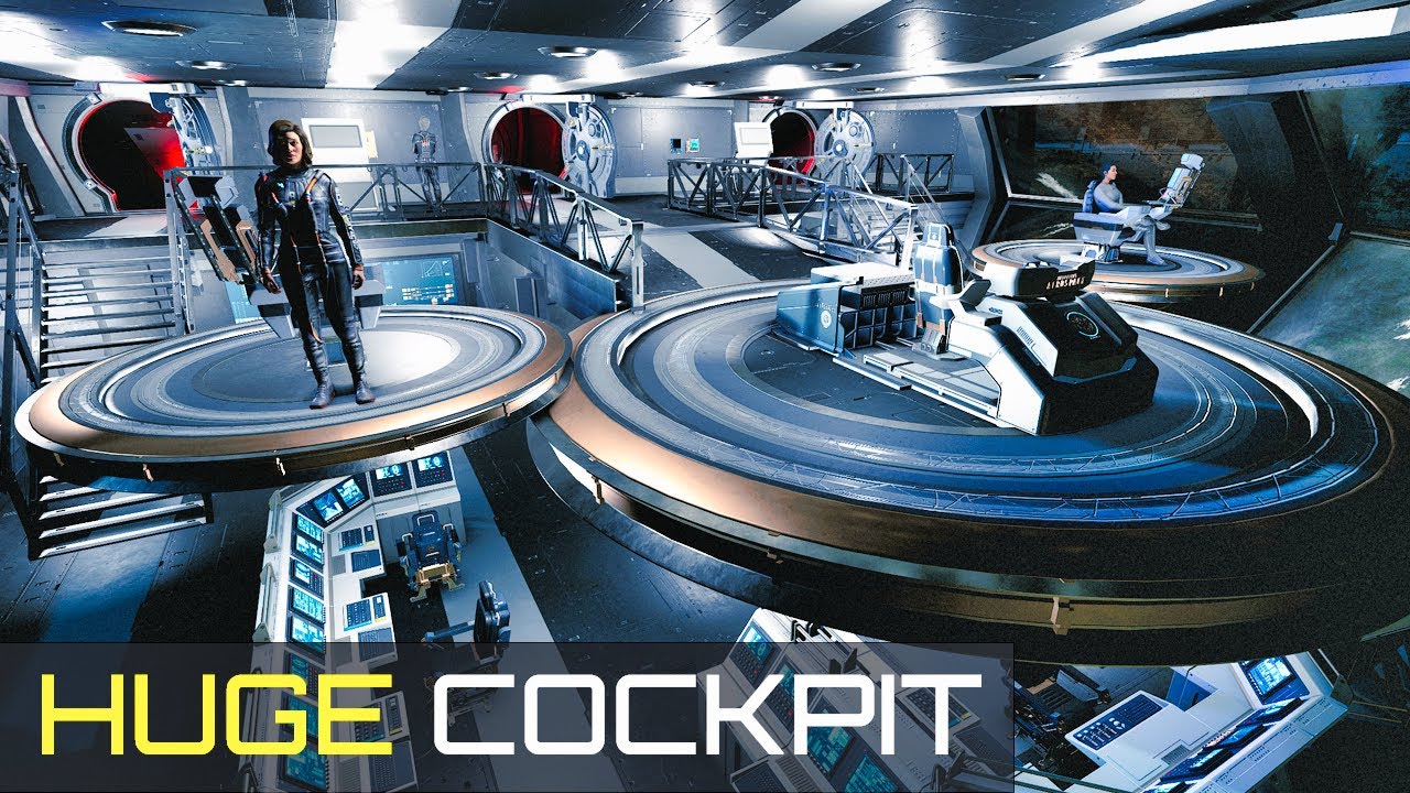 Matilija Aerospace's NEW MASSIVE COCKPIT Tour - STARFIELD Creation Kit Mods