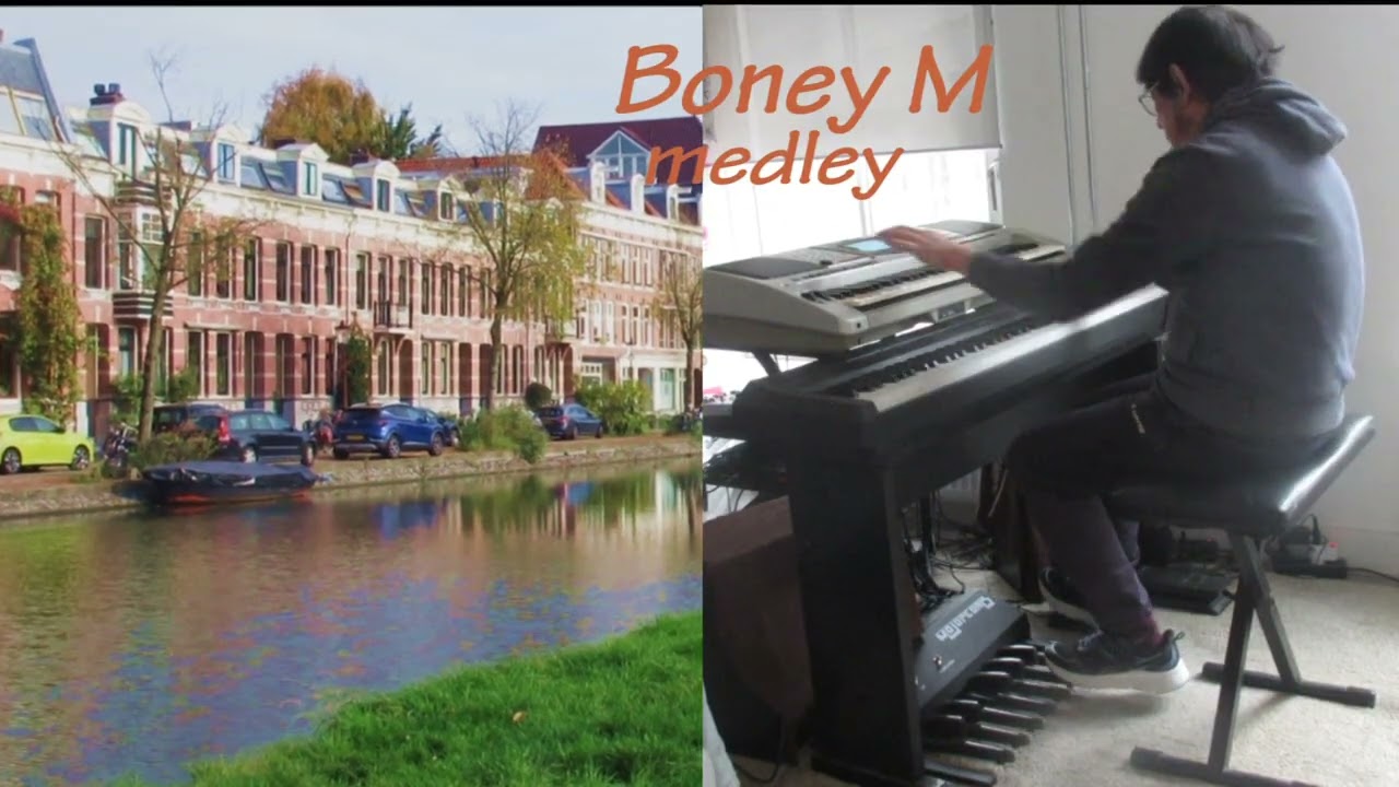 💃 Rivers of Babylon - Sunny 💃  (cover) , piano & keyboard music , organist way of playing .