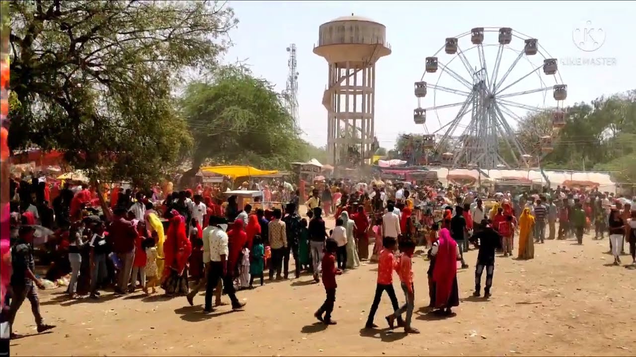 सियाणा मे शीतला माताजी के भव्य शानदार मेला व गेर नृत्य || मे उमडि जोरदार भीड 2022
