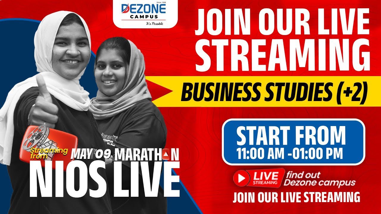 MAKKALE&hellip; IDU PADHICHAL VIJAYAM URAPPU! | NIOS BUSINESS STUDIES MARATHON LIVE 2024 | DEONE CAMPUS