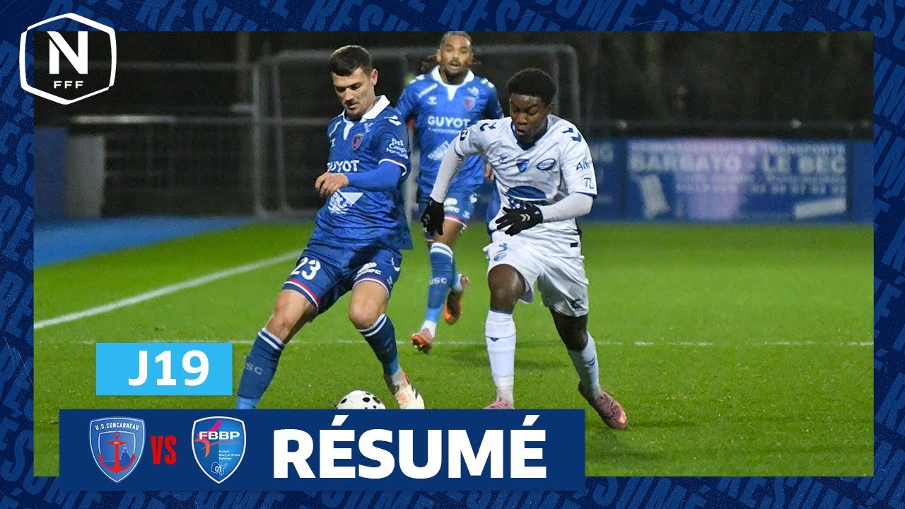 J19 I US Concarneau - FBBP01 (0-1) I National FFF 2025-2026